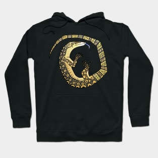 Asian Water Monitor Lizard Cutie Hoodie